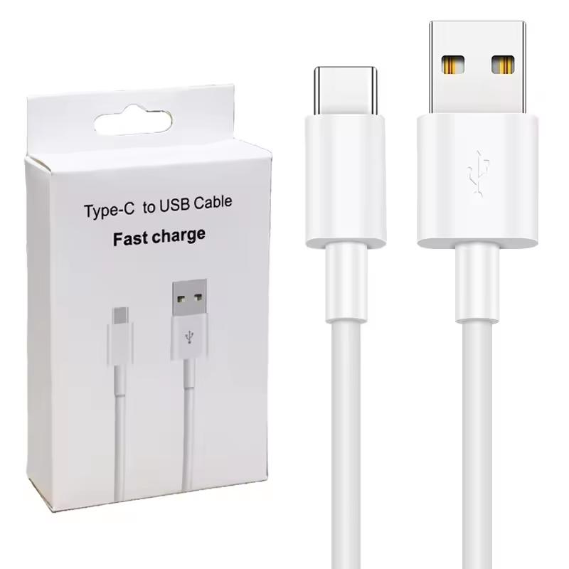 Hot Selling 2.1A USB-C Type C Cable Quick Charge Fast Charging Mobile Phone Data Kable for Samsung Pure Copper Right-Angle