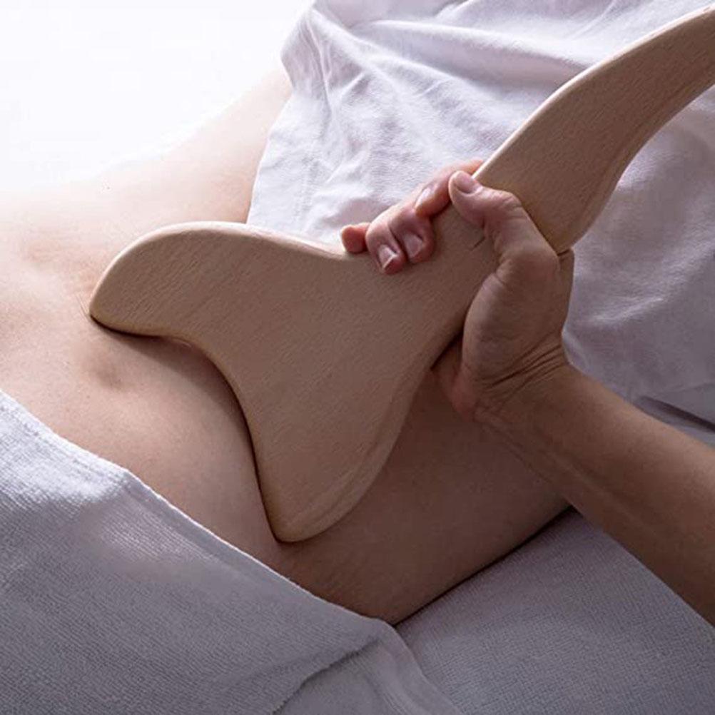 Инструменты Wood Sha Деревянный Массажер Антицеллюлитный Лимфодренажный Массажный Инструмент Лопатка