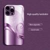Посеребренный Чехол из Закаленного Стекла для Телефона для iPhone Чехол для 11/12/13/14/15/16/17 Pro MAX