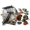 Paleontology kit - CLEMENTONI - Science Lab Minerals - 6 years - Soil block - Hammer and chisel