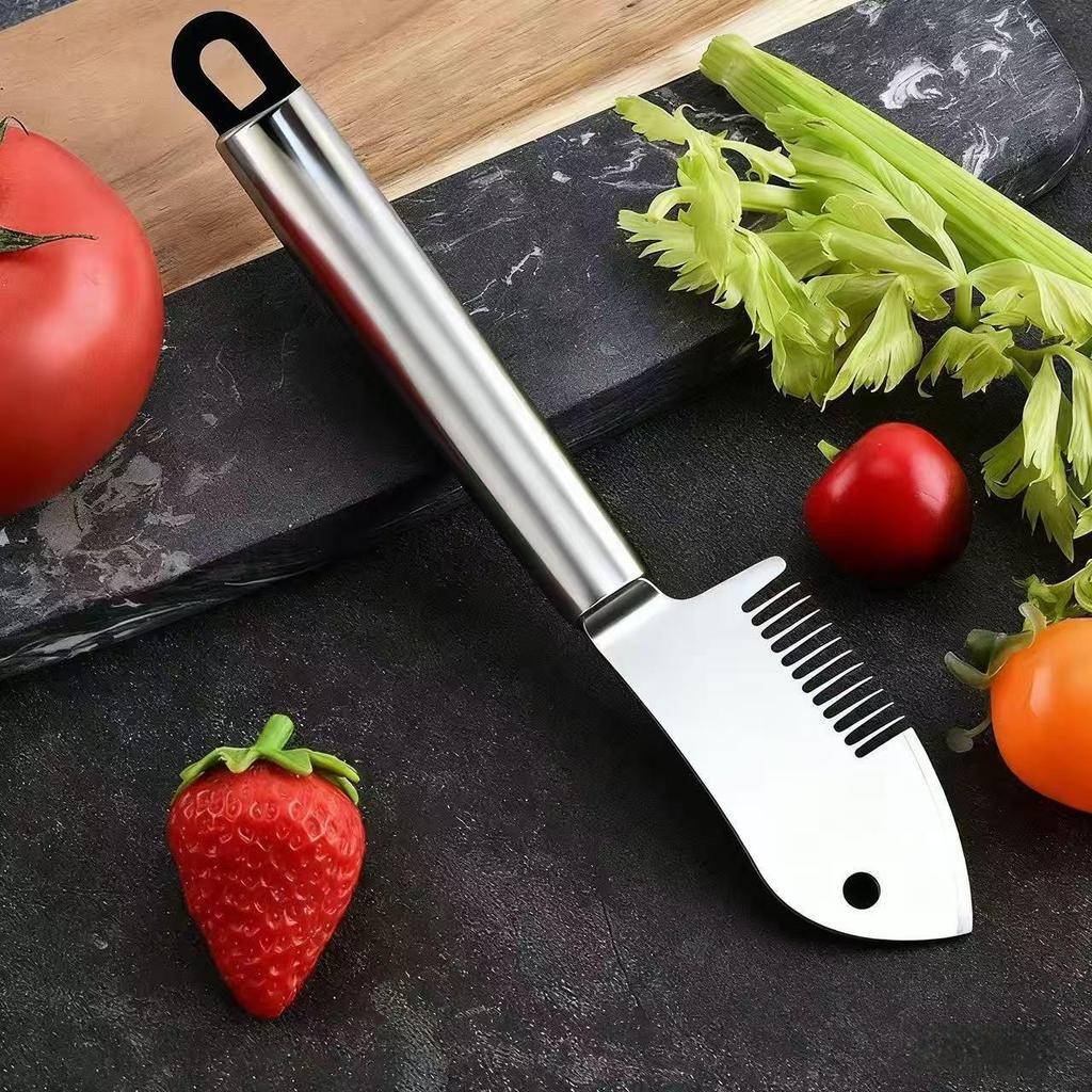 Multi-functional Stainless Steel Scallion Cutter and Grater