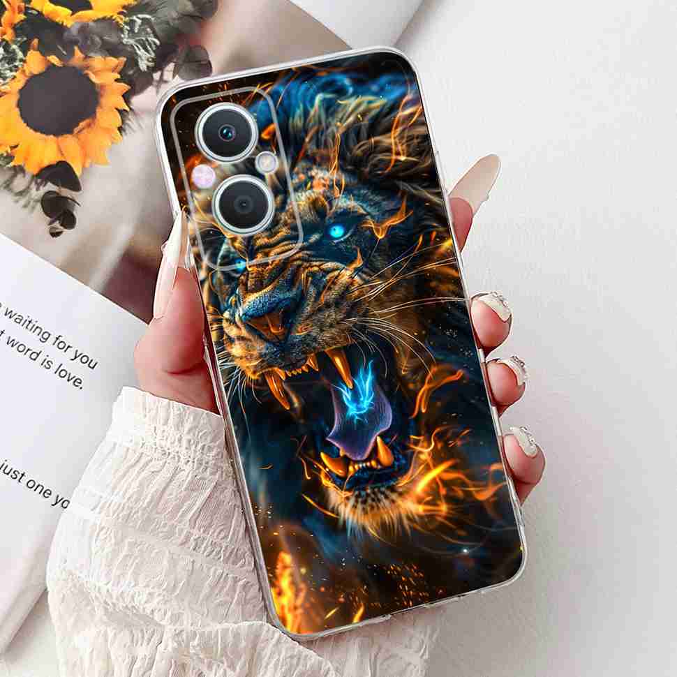 Для Oppo A96 5G 6.43" PFUM10 Чехол PHA120 Роскошный Любовь Милый Кот ТПУ Мягкий Силиконовый Чехол Для Oppo Reno7 Z 5G CPH2343 Корпус Телефона