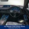 Для Mazda CX30 2020-2024 Внутренняя центральная консоль Панель переключения передач Навигационный экран Защитная пленка из ТПУ LHD RHD Антицарапина Ремонт