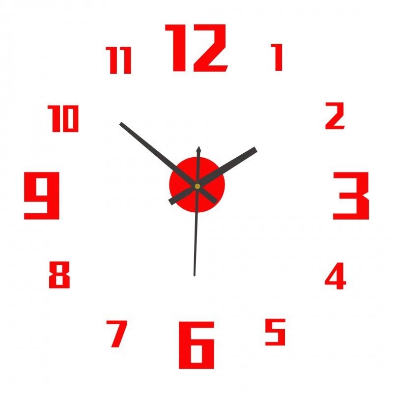 Скандинавские Минималистичные Креативные Акриловые Светящиеся Настенные Часы Сделай Сам, Бесшумные Часы для Гостиной и Спальни, Зеркальная Наклейка на Стену Декоративные Часы