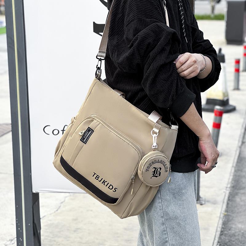 Мужская сумка-мессенджер для школьников средней школы, сумка через плечо, школьная сумка