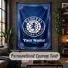 Wall Tapestry Rangers FC Print Custom Name Text Wall Hanging Home Decor