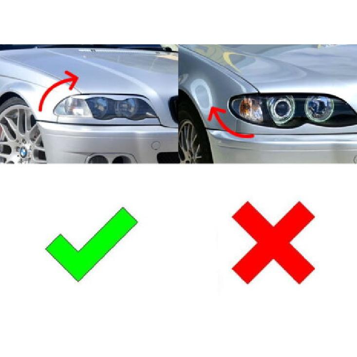 ///Решетка и накладки в цветах M для BMW E46 3-Series 4-дверный 99-01 с 10-лучевой решеткой