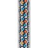 Eco Comfort Guitar Jacquard White D'Addario Straps, 50RW00,