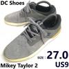 Низкие кеды DC Shoes Mikey Taylor 2 27 серый замш(ИСПОЛЬЗОВАЛ)