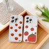 K-Корейский Ins T-Two Ted T-Помидор Чехол для телефона Для iPhone 17p 16 15 14 13 12 11 Mini Pro Max Plus Прозрачная крышка