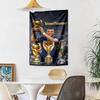 Star Player Custom Your Name Wall Decor Tapestry Art For Pet Memorial Birthdaywedding Party Backdrop Family Gift