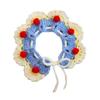 Adjustable Woven Pet Collar Lightweight Crochet Kitten Collar  for Cats Small Dogs