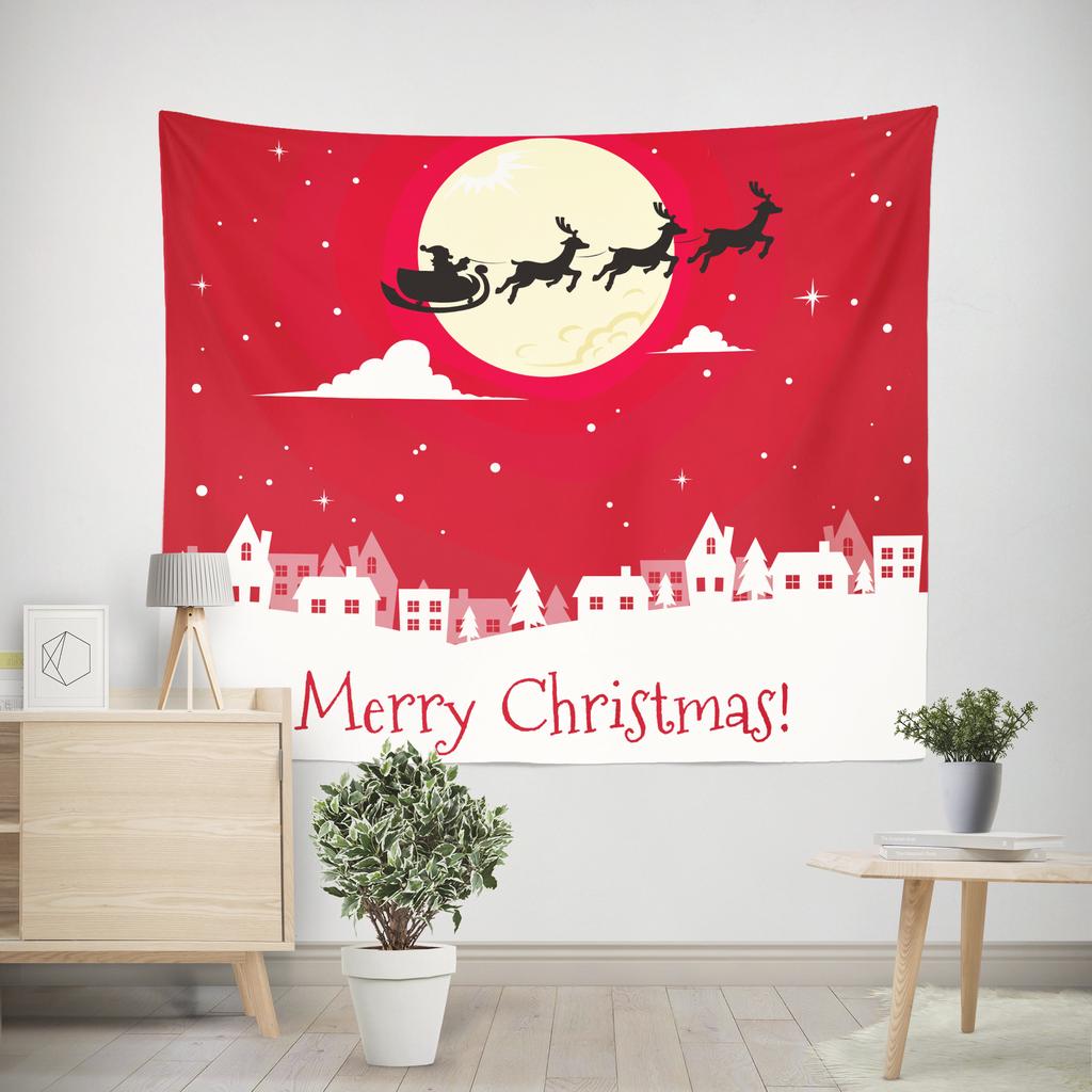 Домашний гобелен, рождественское украшение, пляжное полотенце, коврик для сидения, модная пляжная шаль, холст
