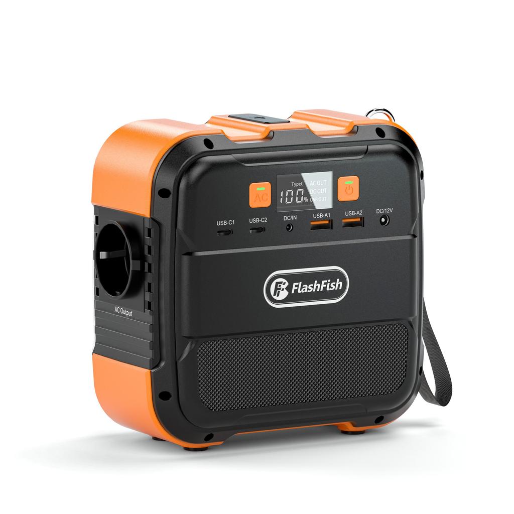 Flashfish A101 120W 97.68Wh 26400mAh Portable Power Station Backup Solar Generator for Outdoor Travel Camping Home