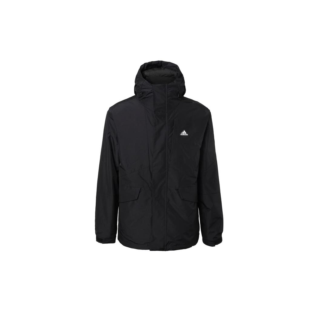 adidas Мужские пуховики Черные С капюшоном Умеренные IL8916