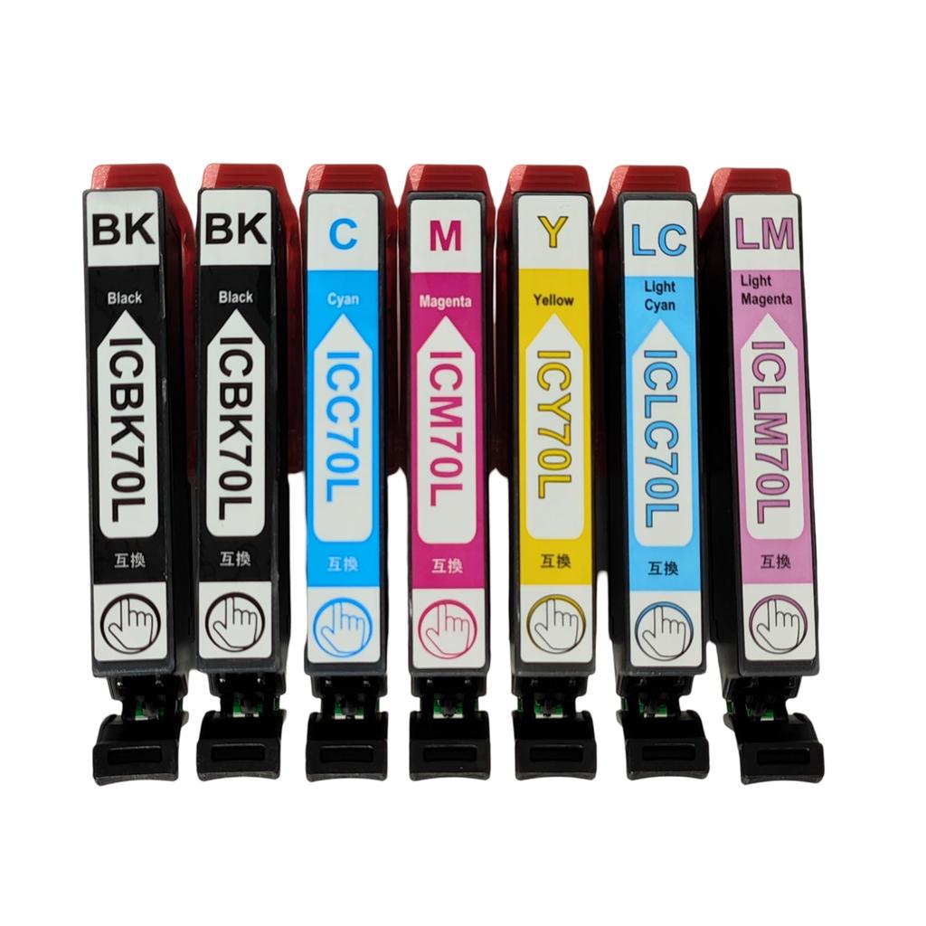 IC6CL70L 6 set for EPSON Compatible ink for Epson Ink cartridge Compatible EP IC chip installed (cherry) colors, 7-piece (2 black) models EP-315