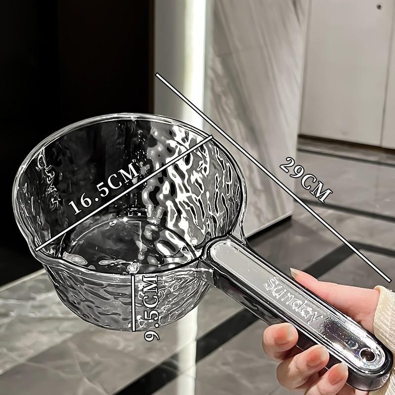 Stainless Steel Water Ladle Pan Pot Thickening Non-Stick Suop Pan With Handle Or Plastic Ladle Household Kitchen Cooking Gadgets