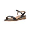 Wedge Sandals Black Cm [Perrico Sunny] PS24-1443_ACACIA Women's 22.5