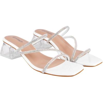 Женская босоножка на шпильке Shoetopia / Белый / EU40 / UK7