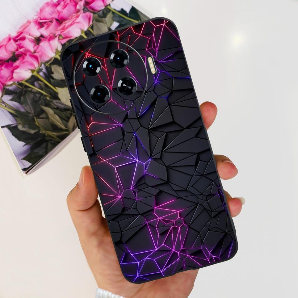 Мягкий силиконовый задний чехол для Tecno Spark 20 20c 20 Pro Pro+ Plus, противоударный чехол, крутой стиль, узор с драконом и мультяшными персонажами