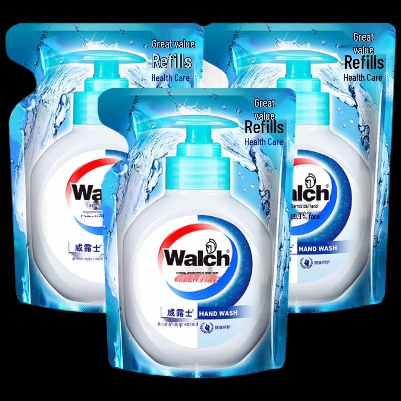 Walch Healthy Care Antibacterial Hand Soap (3x525ml)