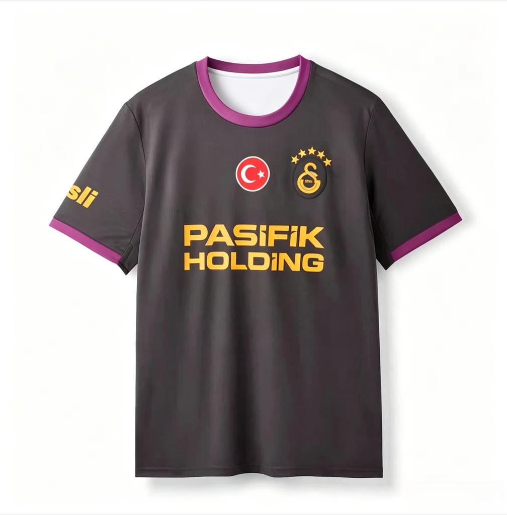 Футбольная футболка Galatasaray Унисекс Летняя Новая 3D Печать Спортивная Футболка, Тренировочная Дышащая Быстросохнущая Семейная