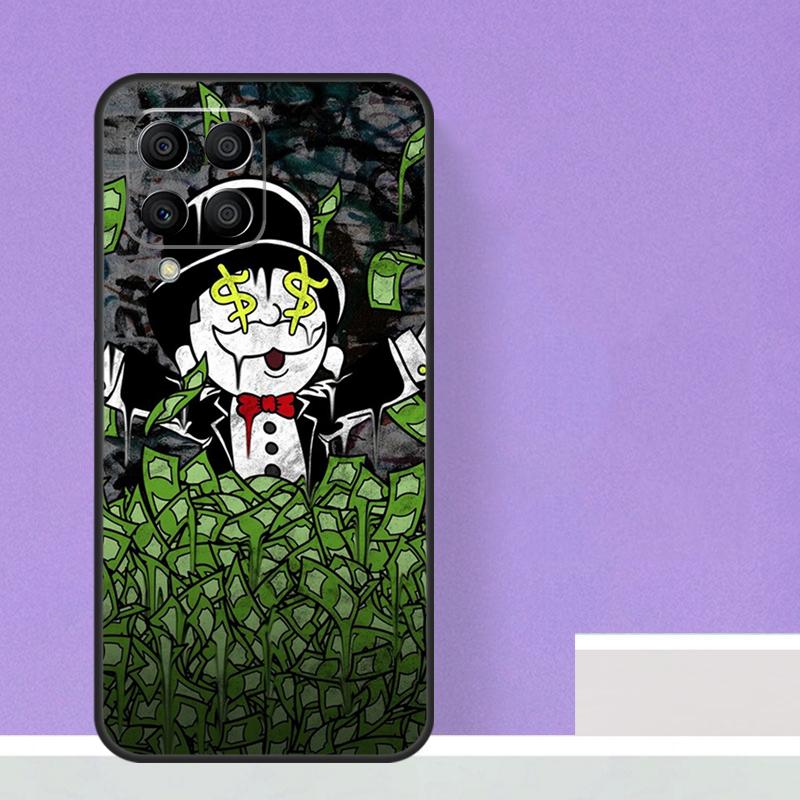 Dollar M-Monopolys For Samsung Galaxy M15 M55 M13 M33 M53 M21 M31 M51 M30s M20 M14 M34 M54 M12 M32 M52 Case