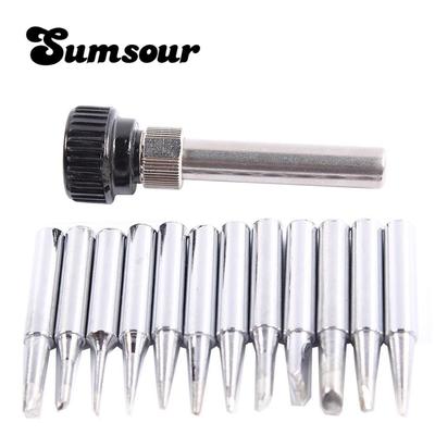 Высококачественное бессвинцовое паяльное жало 900M-T для паяльной станции AOYUE HAKKO SAIKE ATTEN YIHUA QUICK + железный корпус C0208