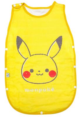 Пижама для младенцев Pokemon Monpoke Pikachu, четверная марлевая, 45x60 см, товары для персонажей, детская пижама Pokemon Yellow Morishita 4621436 [MORIPiLO]