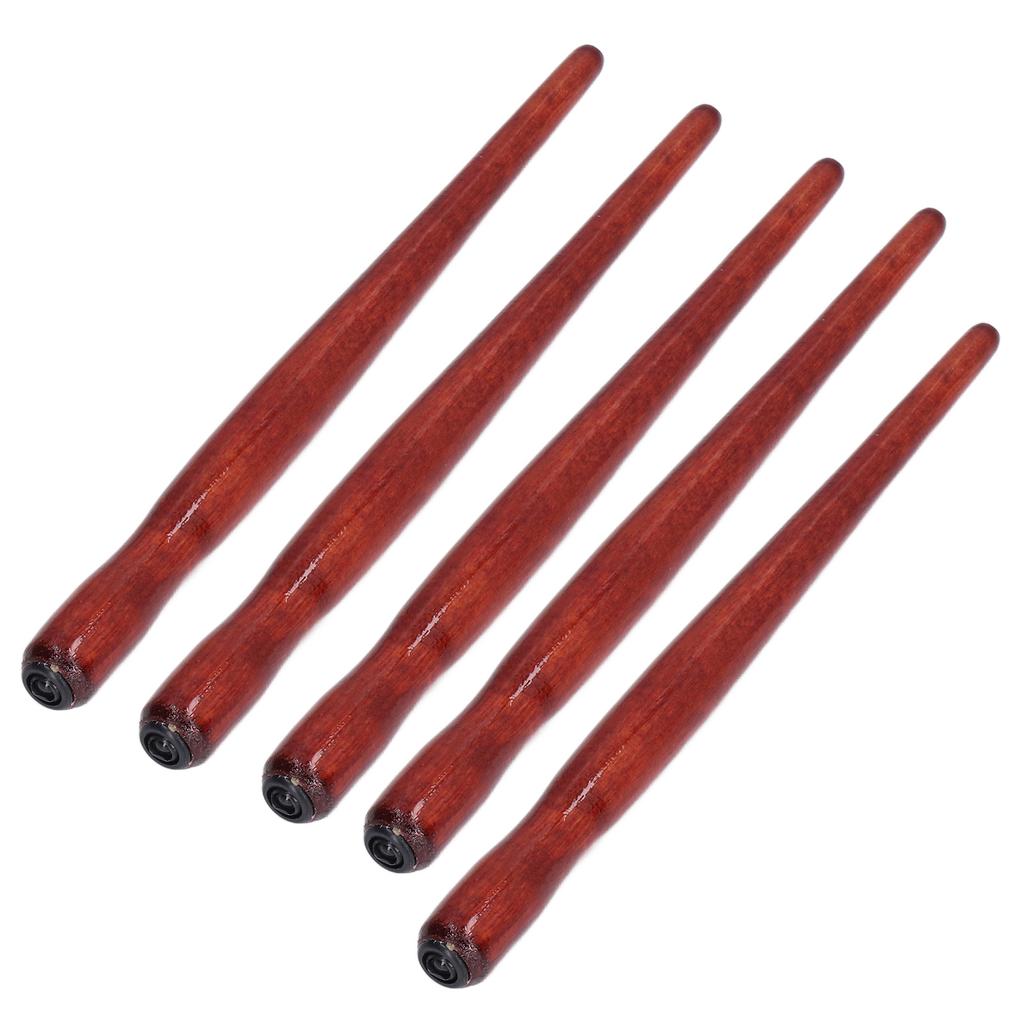 5Pcs Dip Pen Nib Holder Premium Sandalwood Nontoxic Comfortable Hold Sturdy   Comic Pen Nib Holder