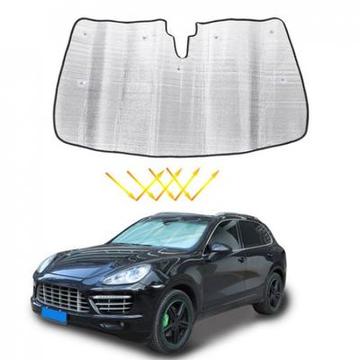 Автомобильный солнцезащитный козырек на лобовое стекло, чехол-шторка для Porsche Cayenne 958 2011-2017