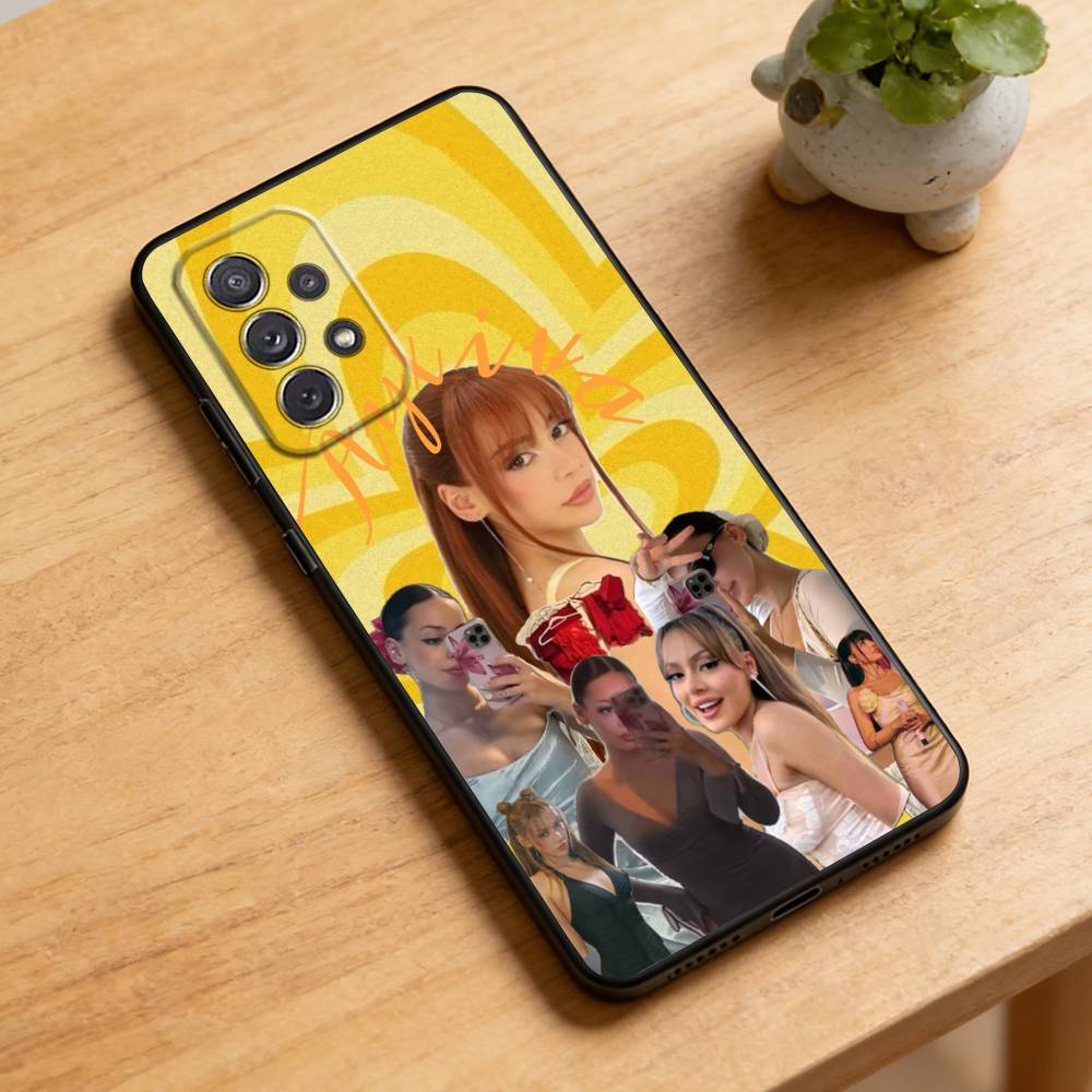 A-Ayliva She Knows   Phone Case For Samsung Galaxy A73,21,22,32,71,53,52,51,80,5G Soft Black Cover