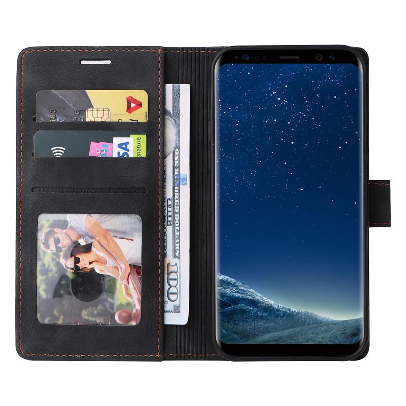 Для Samsung s8 Plus Кожаный кошелек-сумка Чехол для телефона Для Samsung Galaxy S8+ S8 Plus S8Plus G950F G955F Роскошная откидная крышка Слот для карт