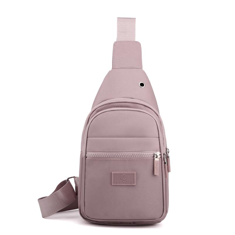 Женская нагрудная сумка однотонная нейлоновая женская сумка хорошего качества сумка через плечо повседневная женская сумка кроссбоди модная женская сумка