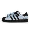 Adidas Originals SUPERSTAR 811 Manufacturing, Shaping Happiness Blue, Special Shoe Box Low top Skateboard Shoes Unisex EG4959(Team80-S-BOX)