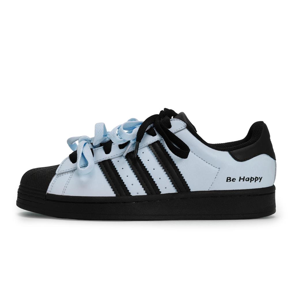 Adidas Originals SUPERSTAR 811 Manufacturing, Shaping Happiness Blue, Special Shoe Box Low top Skateboard Shoes Unisex EG4959(Team80-S-BOX)