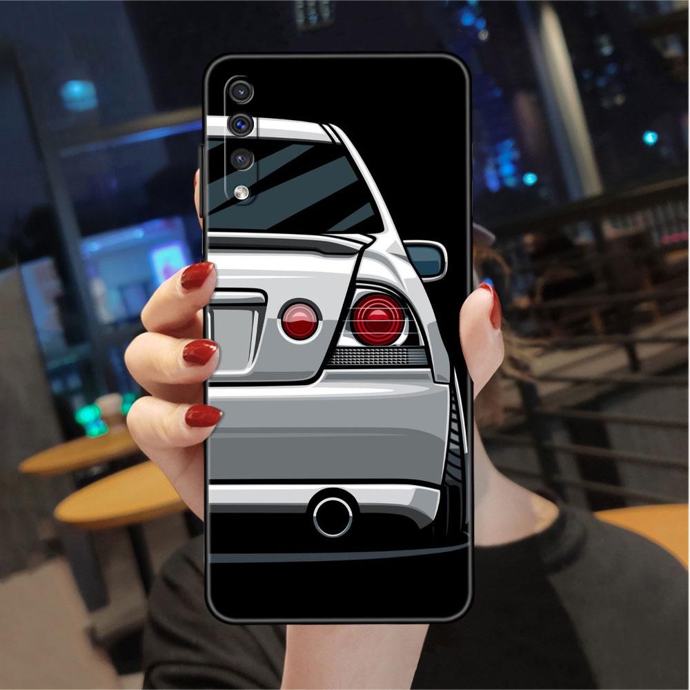 Чехол для Samsung Galaxy A50 A20e A70 A10 A40 A20s A10s M30s M51 M31s, черный мягкий чехол для телефона, Япония JDM, спортивные автомобили, комиксы