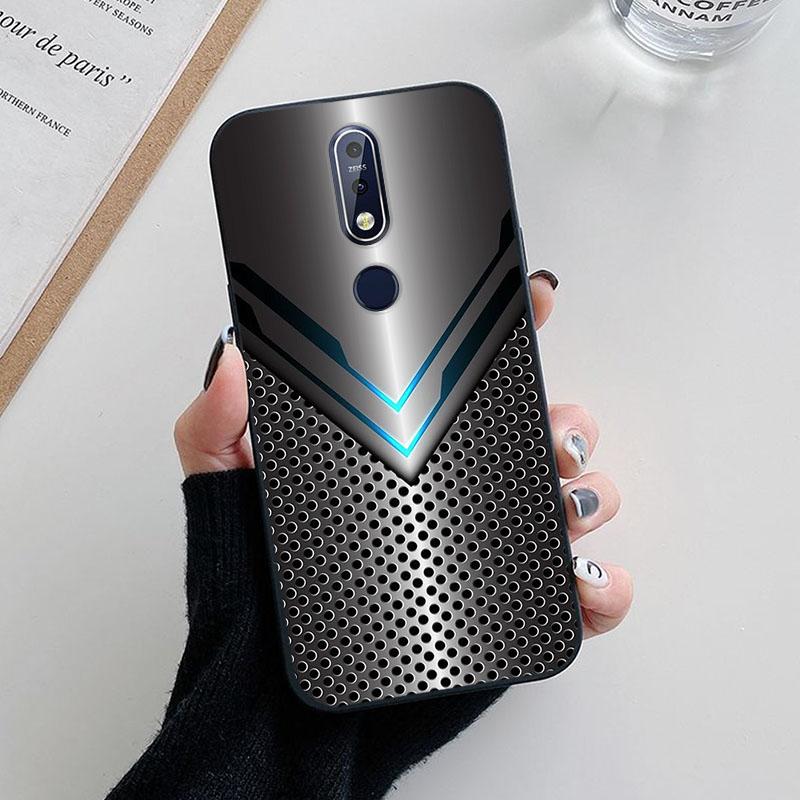Для Nokia 5.1 Plus Чехол Модный Мягкий Силиконовый Задний Чехол для Nokia 3.1 7.1 Чехол для Телефона etui Fundas Милый Чехол