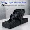 Multi Layered Boxes 7 Layer Nesting Gift Box 3D Printed Multi-Layer Reusable Storage Organizers 7-In-1 Nested Container Portable Prank Present