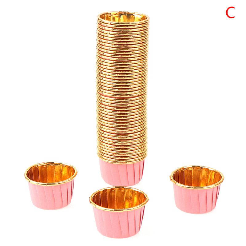 50 шт./упак. вкладыш для кексов, обертки для торта, поднос для выпечки, чехол для торта, бумажные стаканчики
