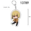 Брелок Bleach: Двусторонний акриловый кулон с Ичиго, Рукией, Айзеном