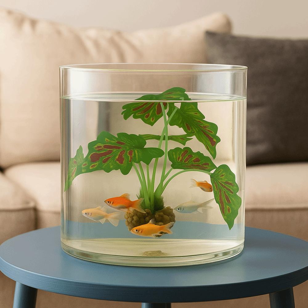 Small Artificial Underwater Plants Plastic Artificial Grass Ornament Small Ponds