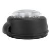 2 Part Blender Lid and Plug Rubber Blender Top Lid Cover Replacement Part for 5200 5000 64oz Blenders