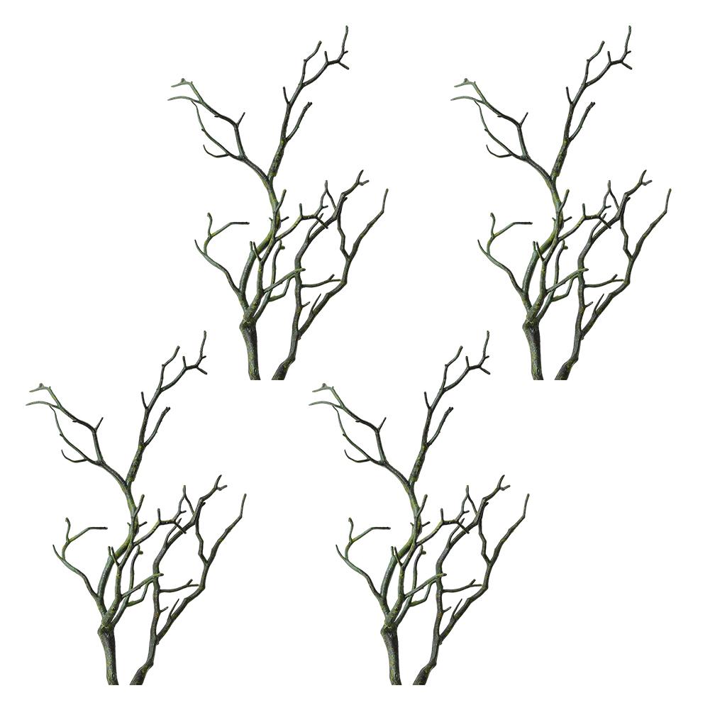 Branches Antlers Plastic Stem Dried Tree Branche White Blue Brown Cm Length Green Home Decor Party Plastic Wedding