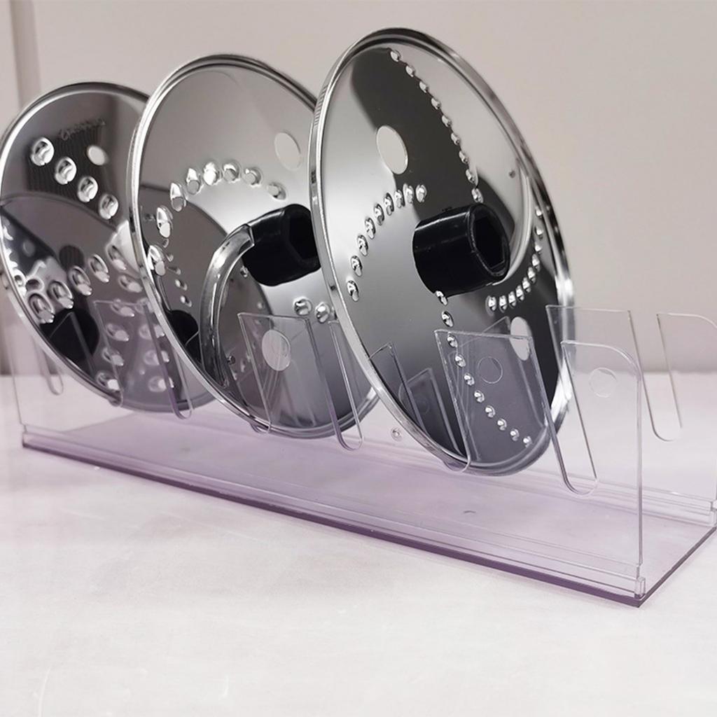 Стойка для хранения режущих головок Практичный держатель для дисплея Подходит для эффективной организации на кухне и безопасного обращения