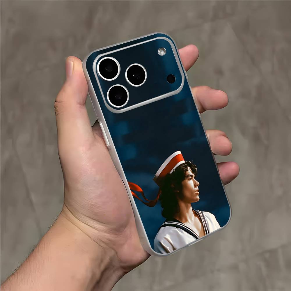 C-Conan Gray Wishbone Ударопрочный Прозрачный Белый Чехол для Телефона Для iPhone 17,16,15,14,13,12,11,Pro,Max Магнитная Беспроводная Зарядка