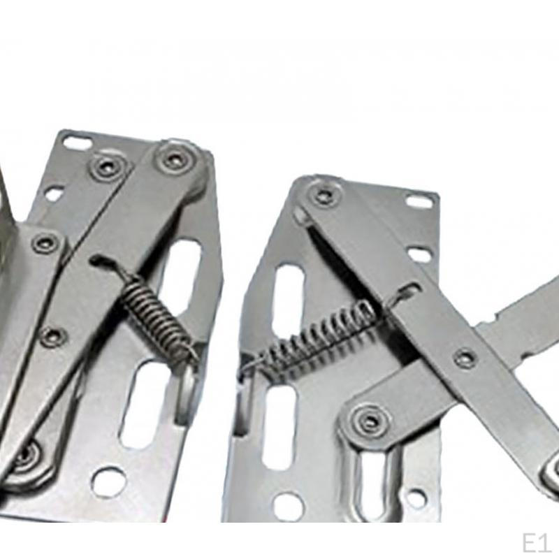 2 петли для выдвижных лотков, пружинная петля для откидных дверей на 45 градусов вниз, железная опора для нижней двери