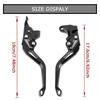 For Yamaha MT-03 2005-2009 Motorcycle Folding Extendable Brake Clutch Lever Handle Bar Moto