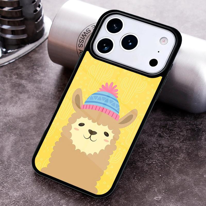 Чехол для телефона с животными Лама Лама Альпаки Для iPhone 17 16 15 14 13 12 11 Pro Max Plus 17Air Мягкий силиконовый чехол