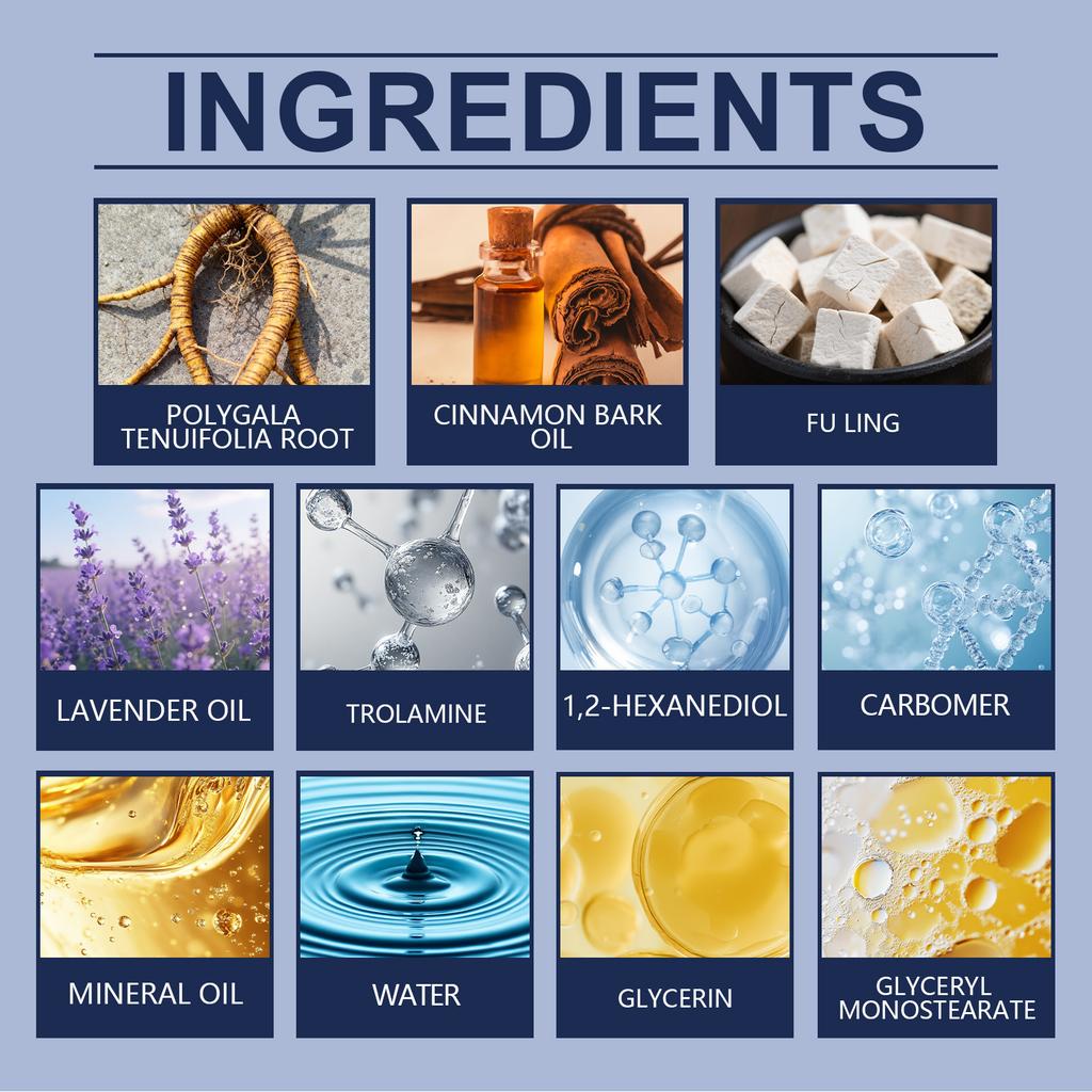 Крем для сна, Натуральный крем для сна, Крем для помощи и ухода во время сна, Снижающий бессонницу и напряжение 30г